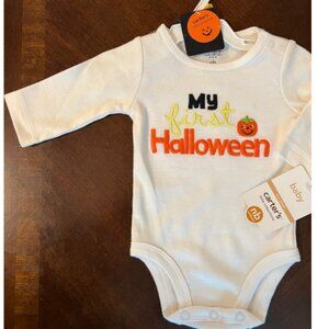 My First Halloween, Carter’s Newborn Onesie, Baby Bodysuit NB – Holiday Outfit